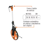 Odómetro con freno, rueda de 12" Truper - Imagen 2